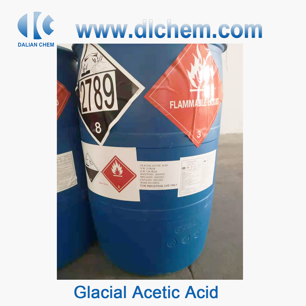 Glacial Acetic Acid CAS No.64-19-7