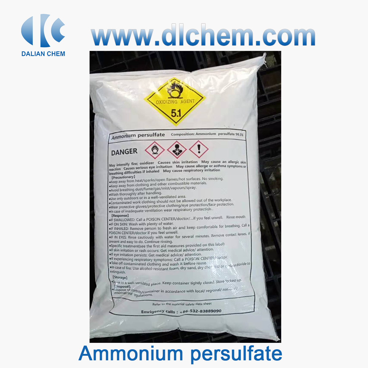 Ammonium persulfate CAS No.7727-54-0