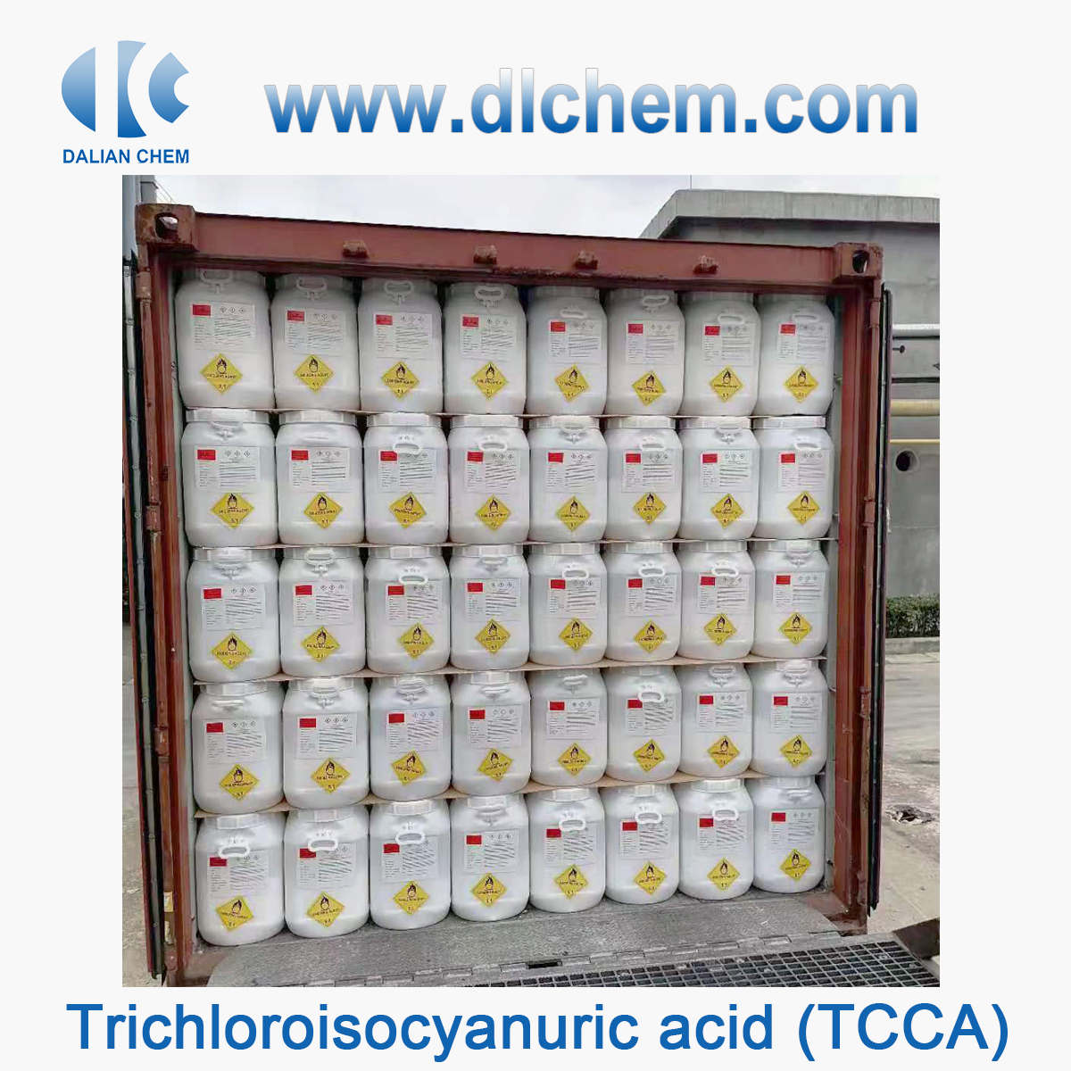 Trichloroisocyanuric acid (TCCA) CAS No.87-90-1