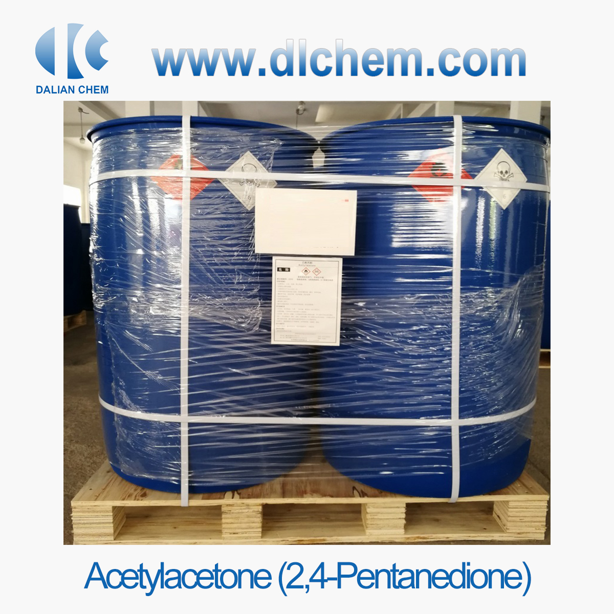 Acetylacetone (2,4-Pentanedione) CAS No.123-54-6