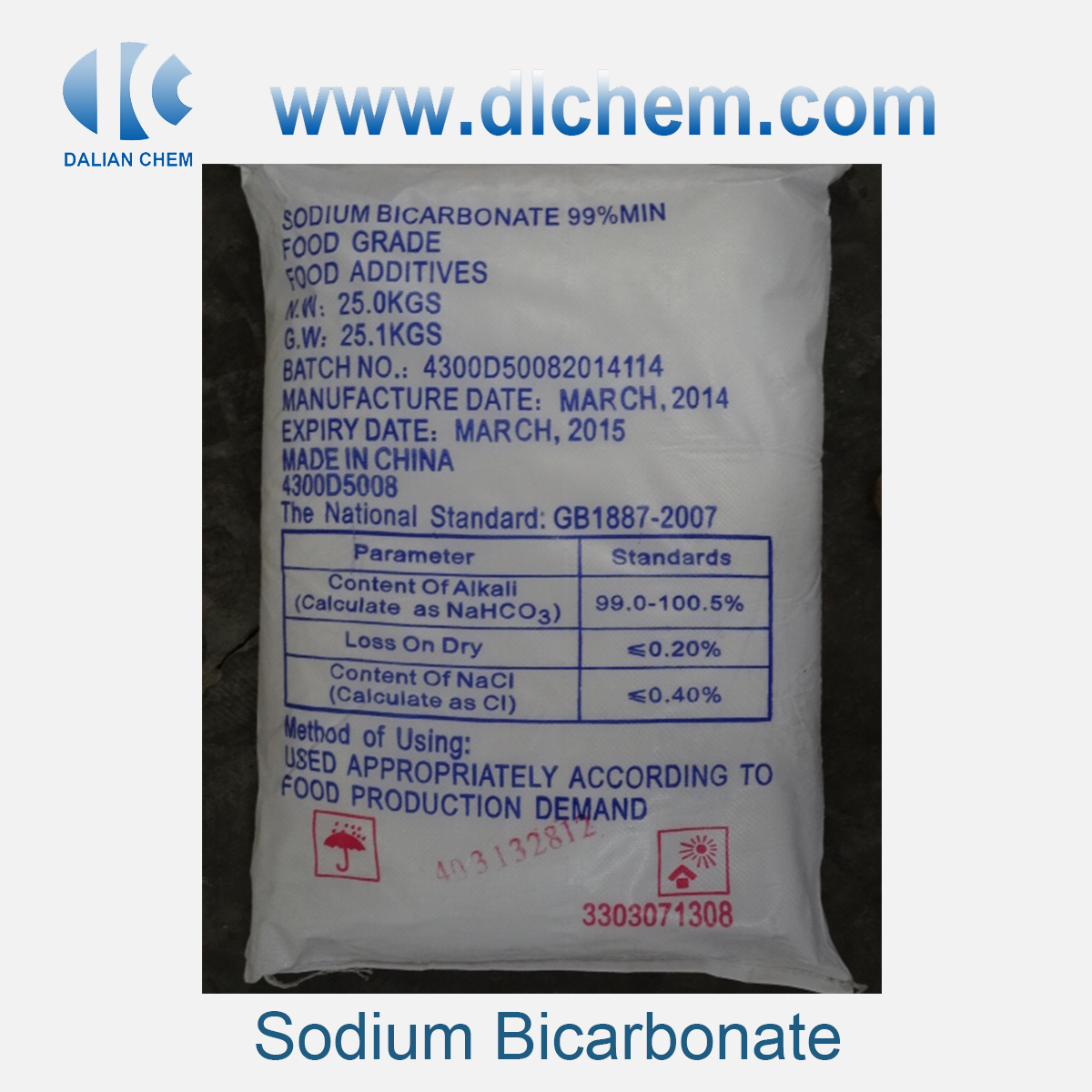 Sodium Bicarbonate CAS No.144-55-8