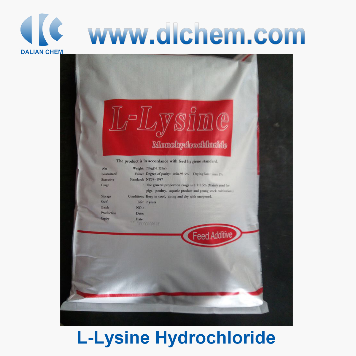 L-Lysine Hydrochloride CAS No.657-27-2