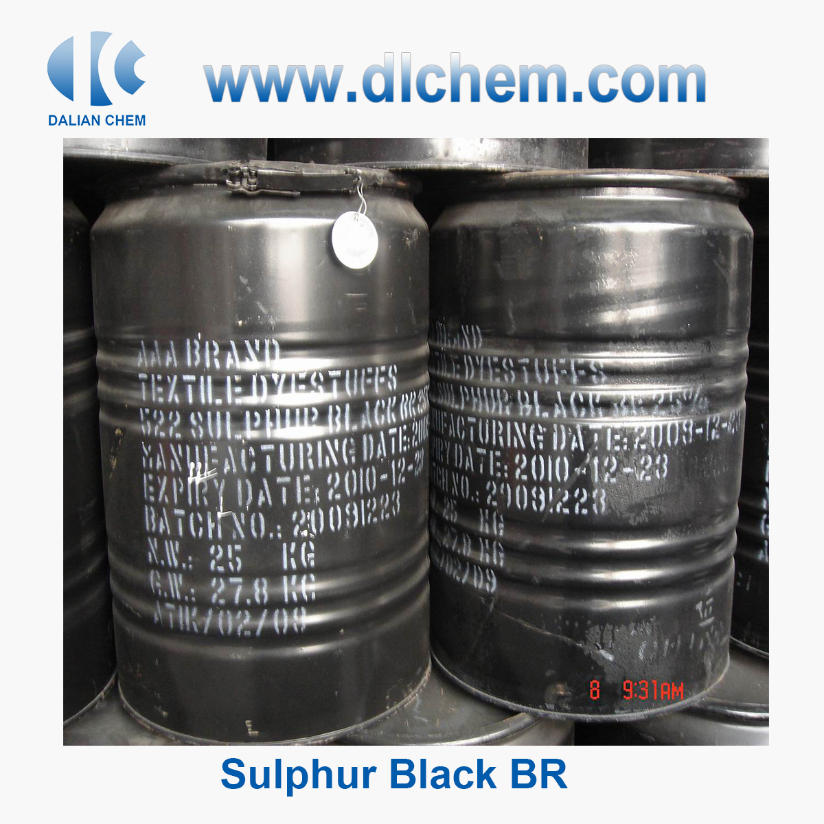 Sulphur Black BR CAS No.1326-82-5