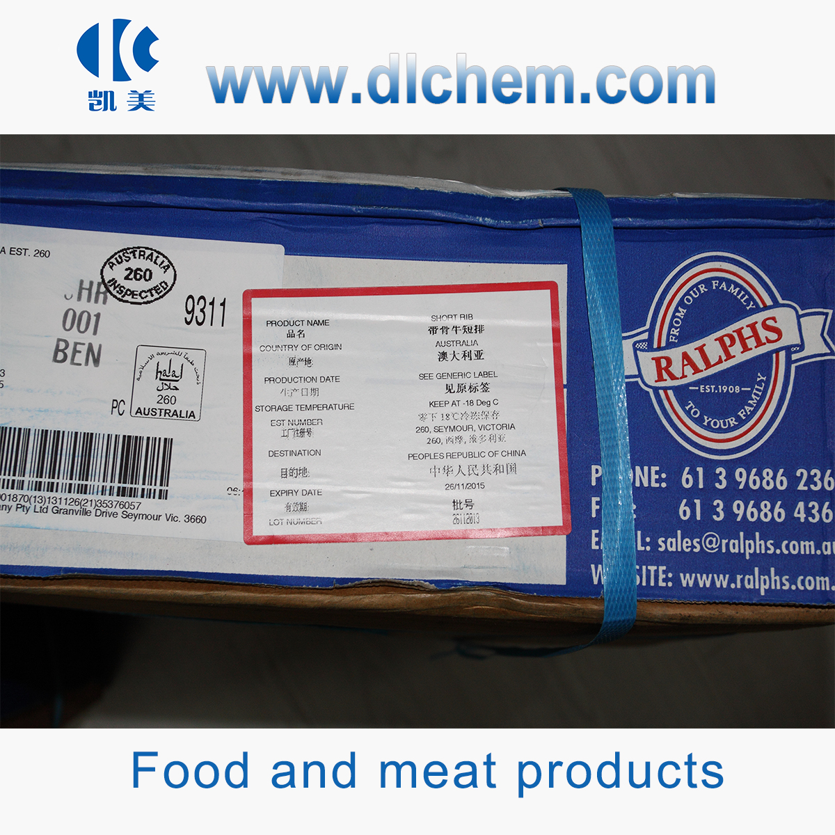 Food and meat products